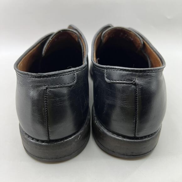 Allen Edmonds Clifton Dress Shoes Men Size 11 D Black Leather Cap Toe USA Oxford main image 4